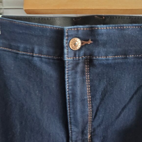 CURVE APPEAL High Rise Tummy Tucking Jeans Skinny Ankle Comfy Fitted Weekend - Picture 6 of 11